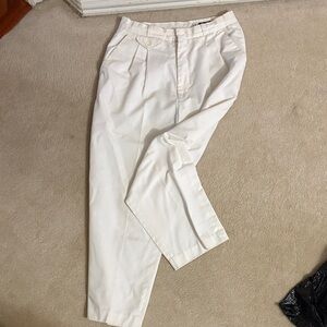 Women's Classic White Straight Leg Jeans